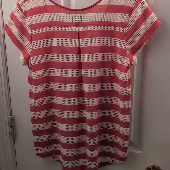 Converse Red and White Relaxed Short Sleeve Tee - Picture 5 of 7